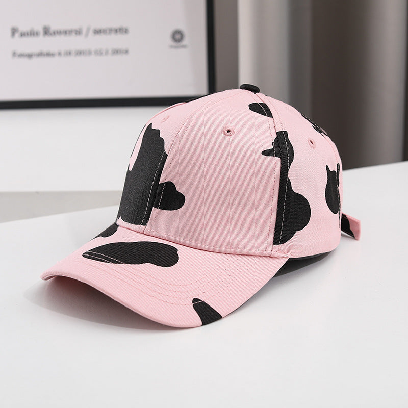 Wholesale Popular Cow Pattern Baseball Cap