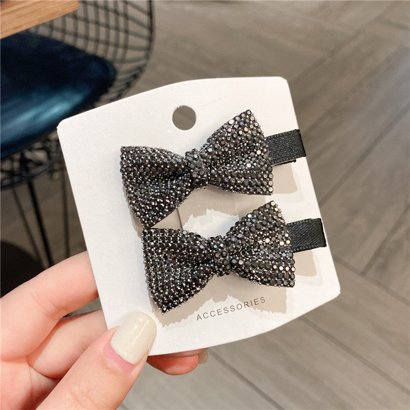 Wholesale Full Diamond Bow Grip Clip