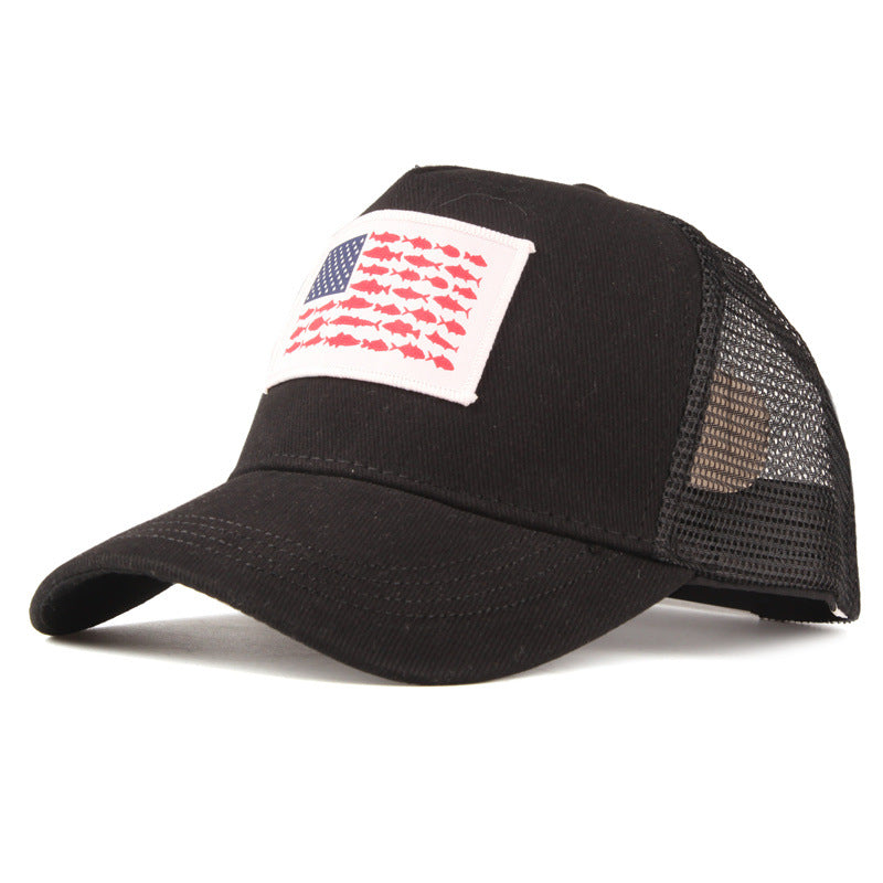 Wholesale Cotton American Flag Camouflage Baseball Cap