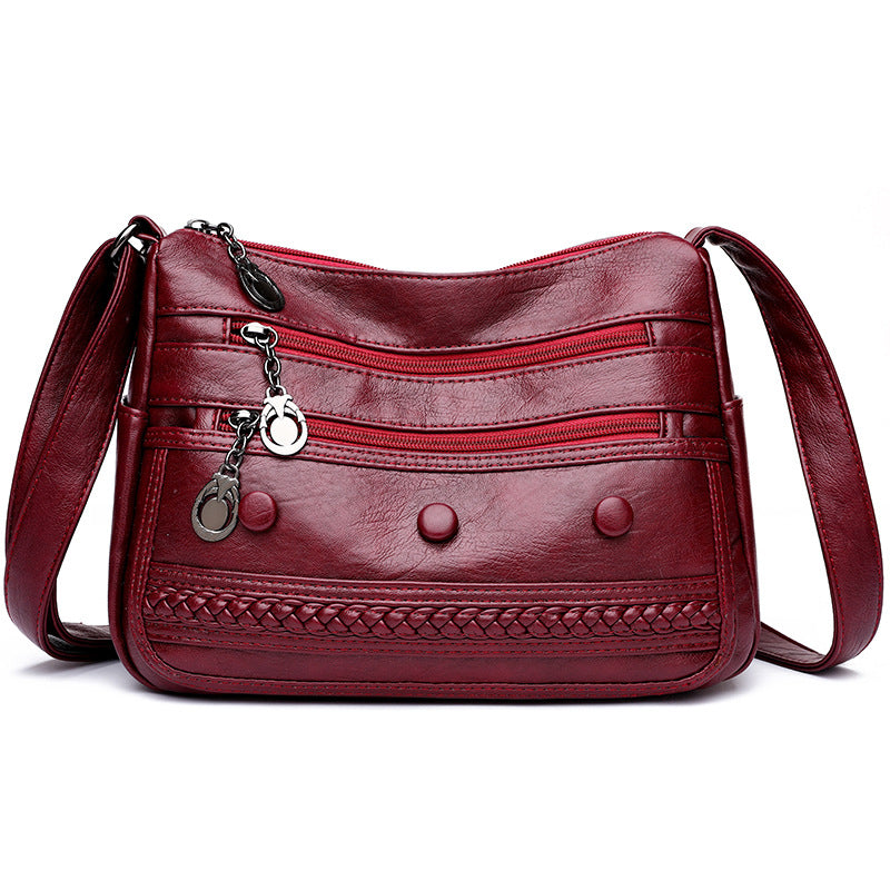 卸売ソフトレザーショルダークロスボディバッグ