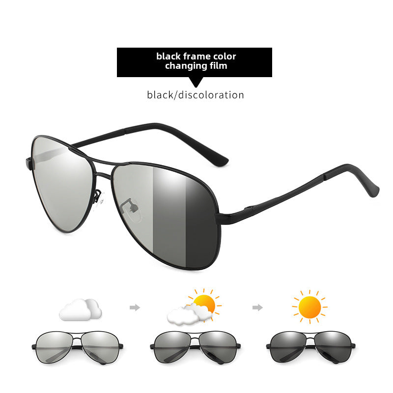 Wholesale Color Changing Night Vision Polarized Sunglasses