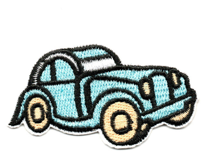 Wholesale Cartoon small car and bus embroidered patch