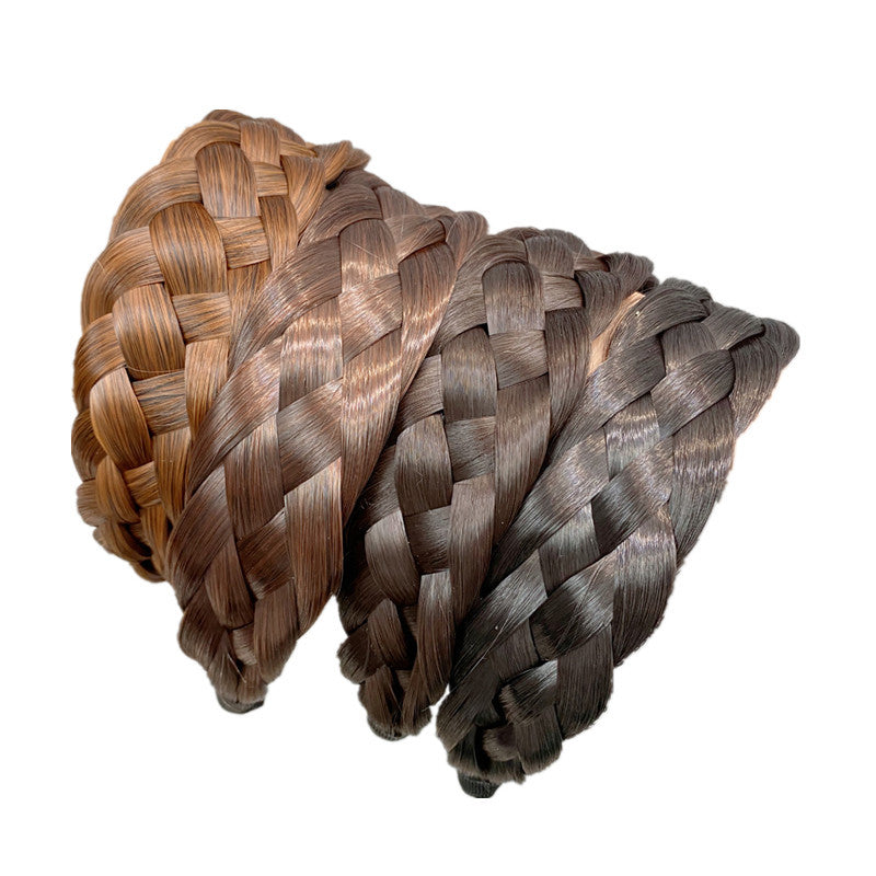 Wholesale Fishbone Braid High Skull Headband