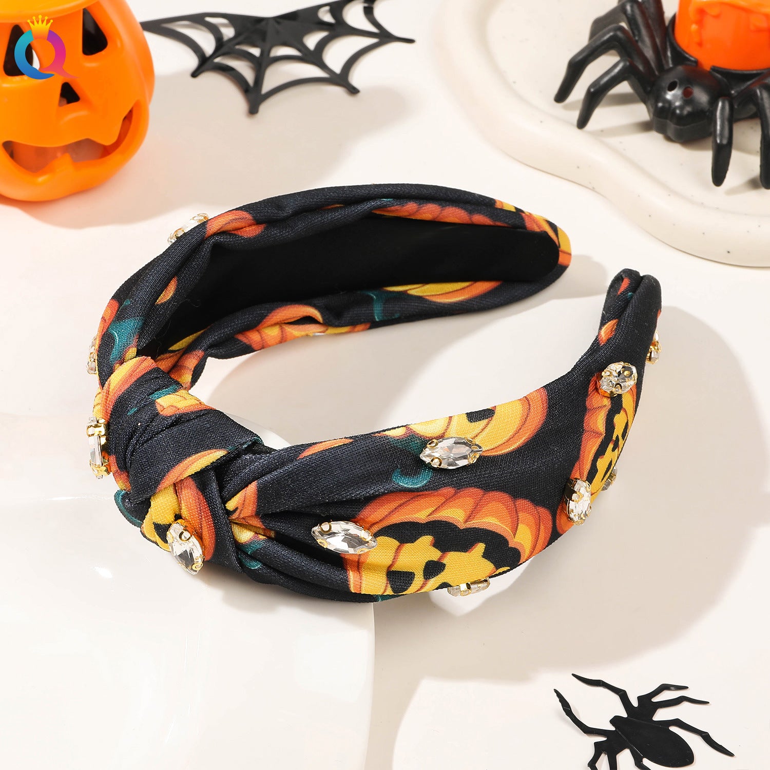 Wholesale Halloween Diamond Pearl Headband