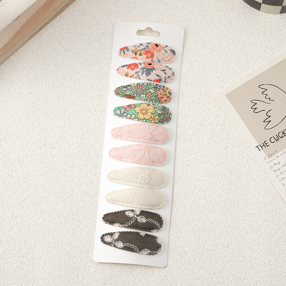 Wholesale New Water Drop bb Clip Hairpin Children's Bangs Clip Girl's Spring Hairpin Side Clip Hair Accessories Headdress