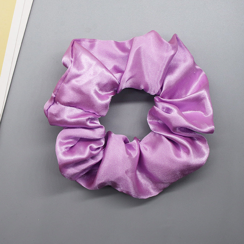 Wholesale 2pcs/pack LED glowing large intestine hair ring female LED night disco luminous head rope horsetail head jewelry