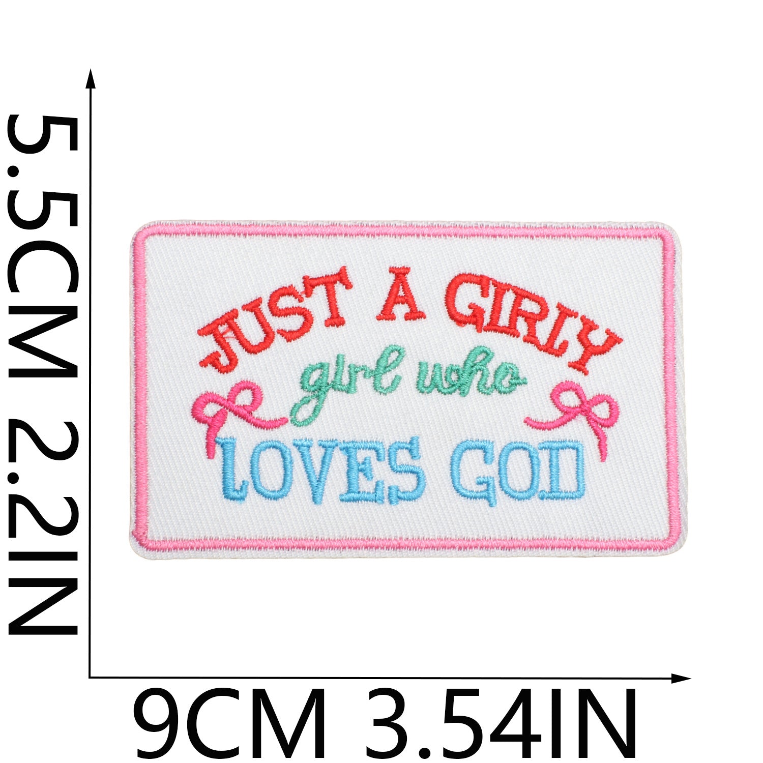 Wholesale God' s Will Embroidered Cloth Patch Bag Decoration Holy Gold  DIY Patches