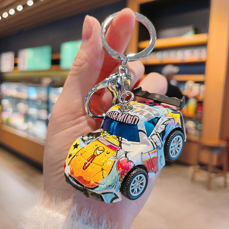 Wholesale Alloy Patterned Sports Car Keychains
