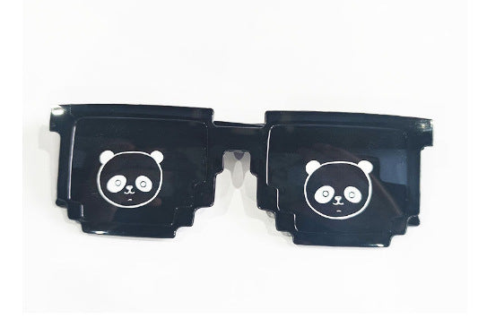 Wholesale Mosaic glasses two-dimensional cool funny sunglasses