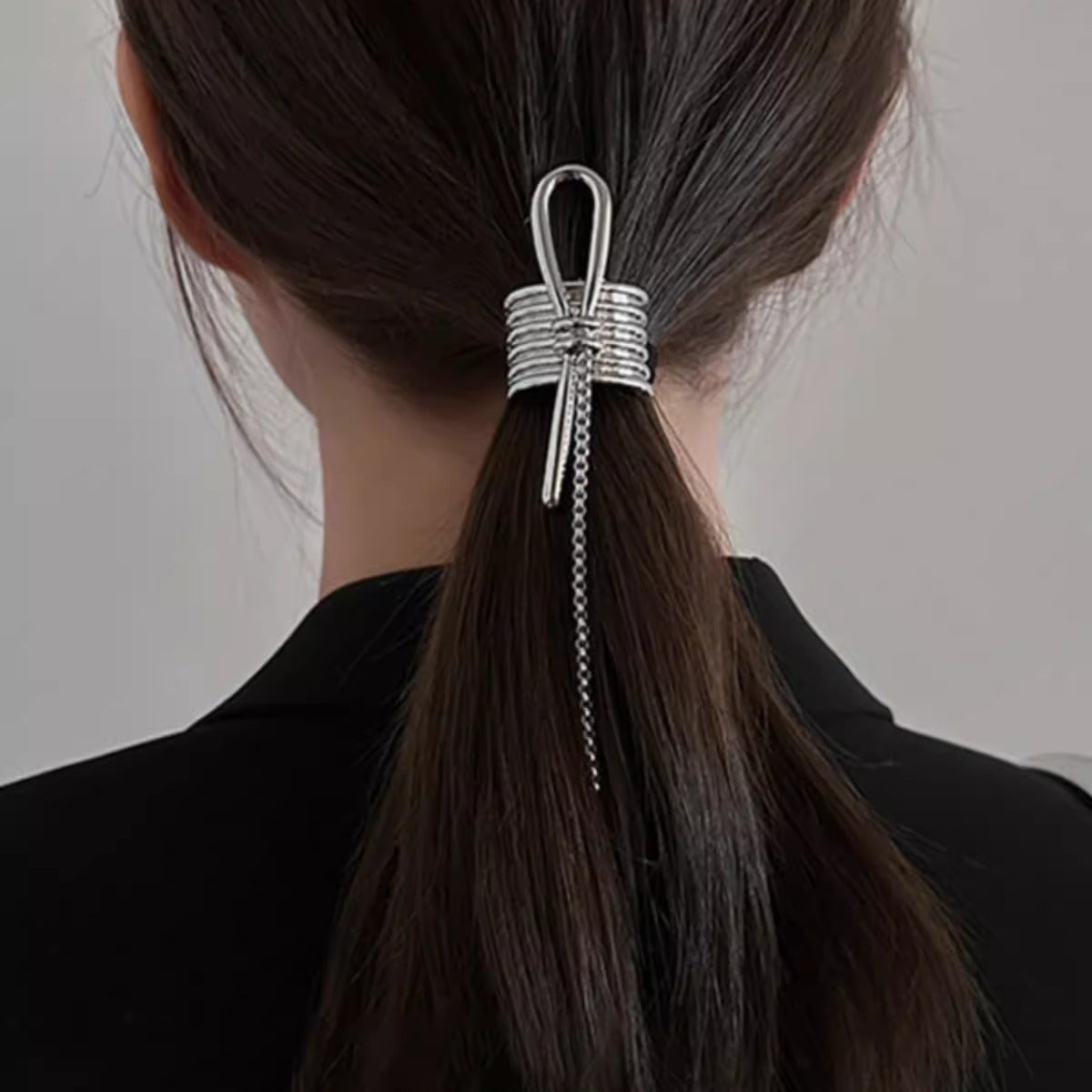 Wholesale Metal Temperament High-grade Ponytail Button