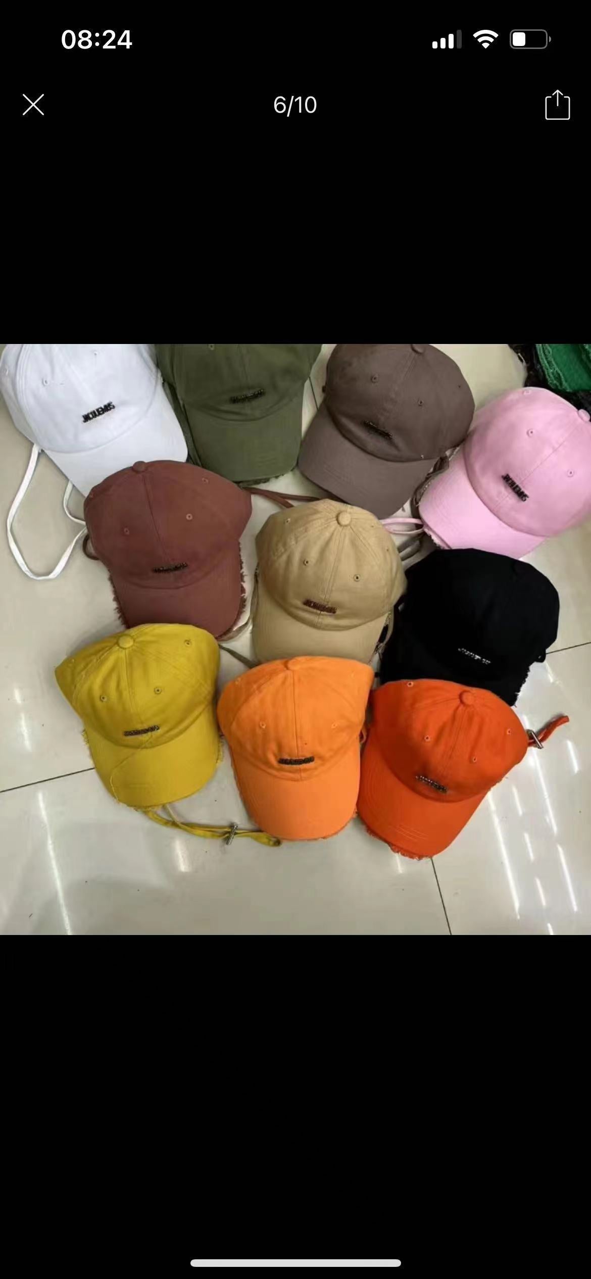 Wholesale Fashion casual baseball cap with raw edge hanging rope