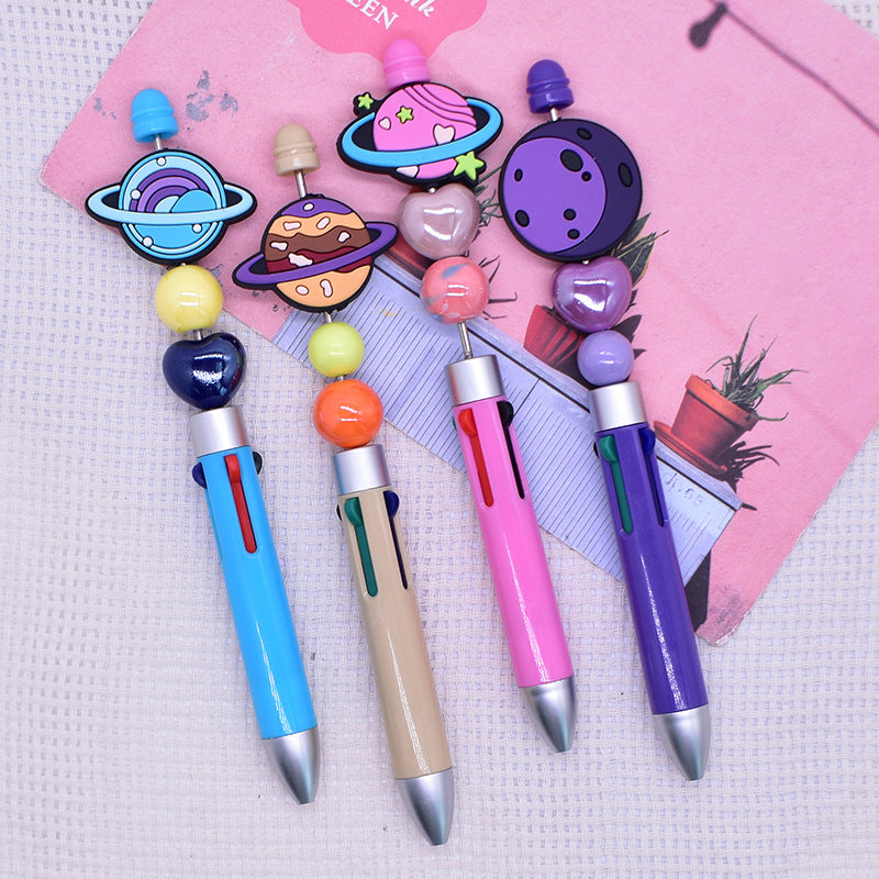 Wholesale Random 100pcs Small Planet Beads DIY Focal Beads