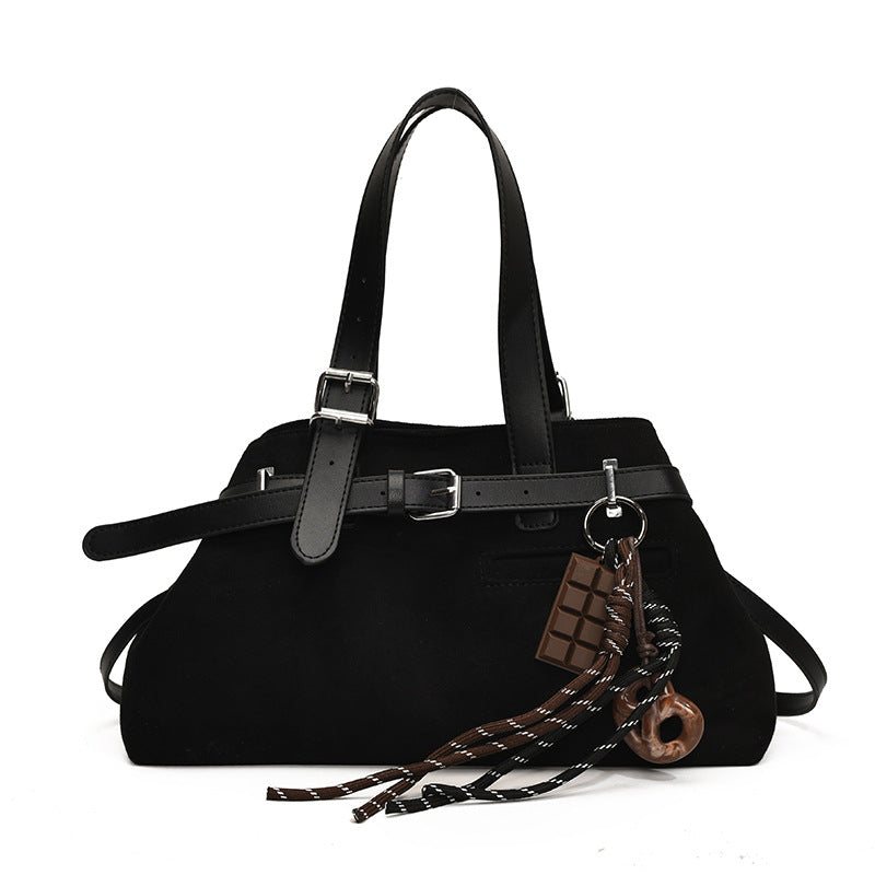 Wholesale Retro large capacity commuter handbag shoulder bag