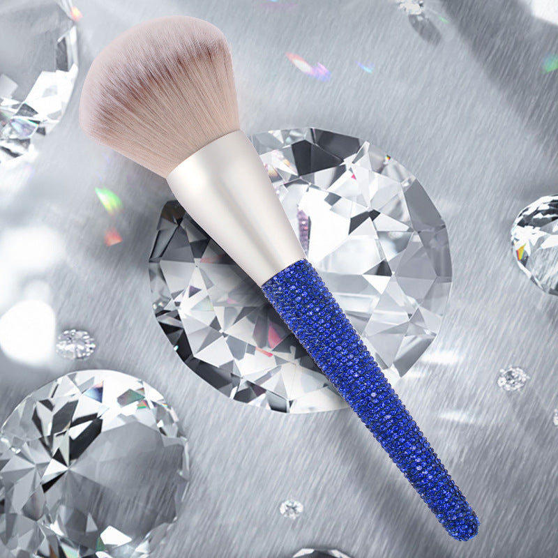 Wholesale Colorful Diamond Exquisite Man-made Fiber Makeup Brushes