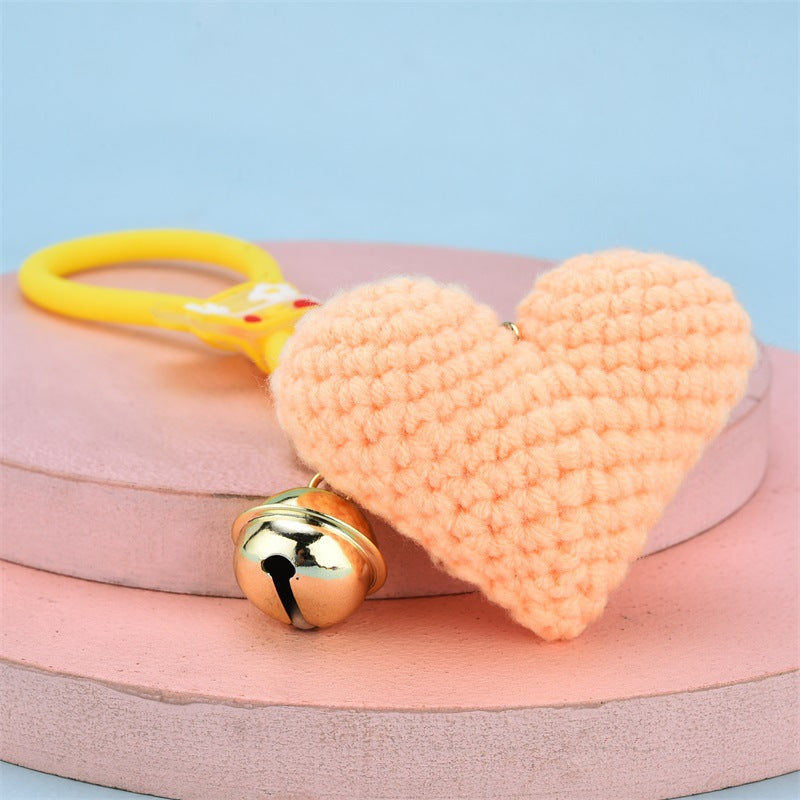 Llavero de hilo de corazón al por mayor