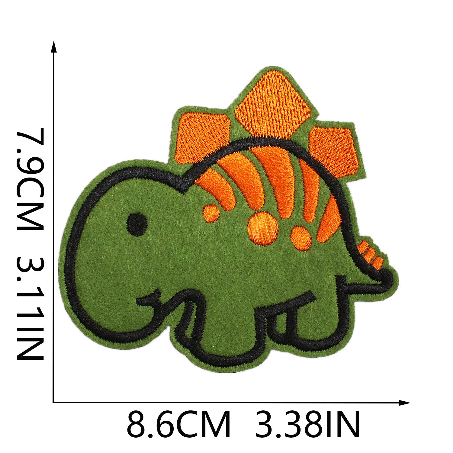 Wholesale Cute Cartoon Dinosaur Embroidery Patch Dino Sew On Applique For Clothing DIY Craft Boutique Resale Gift