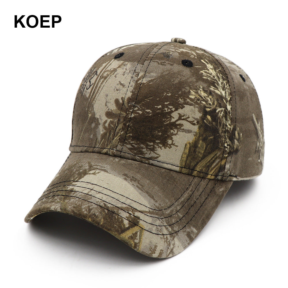 Wholesale Camouflage Hat Tree Fan Cotton Baseball Cap