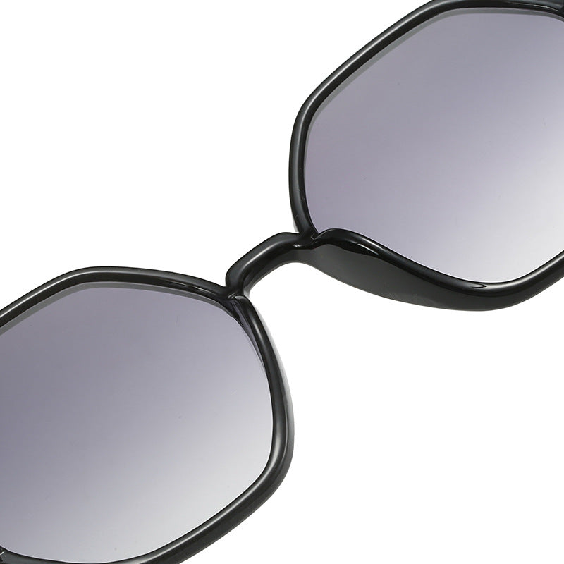 PC mayorista 2023 Nuevas gafas de sol en las damas redondas de verano