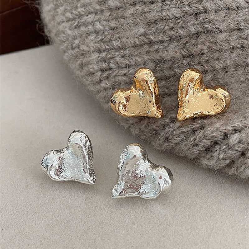 Wholesale Love Alloy Gold Plated Earrings