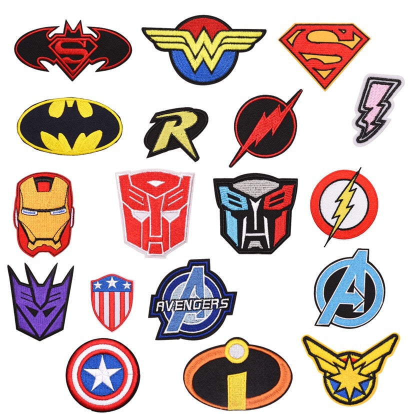 Wholesale Polyester Iron On Astronaut Embroidery Patches Space Rocket Planet Decorative Badges For Clothing Everyday Use