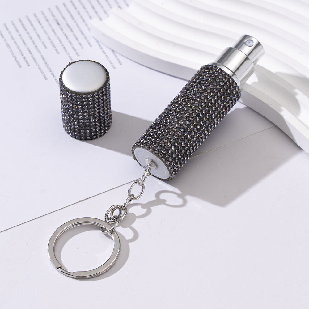 Wholesale Diamond Creative Perfume Keychain