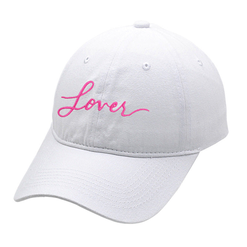 Wholesale Valentine's Day Lover Embroidered Cotton Baseball Hat