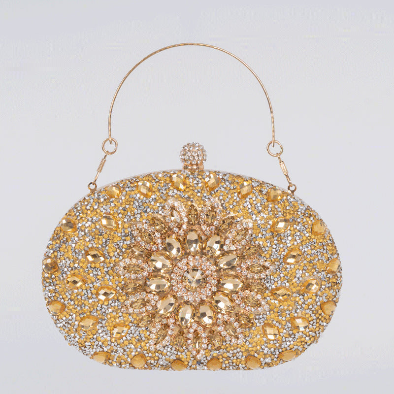 Wholesale Sunflower Diamond Evening Clutch