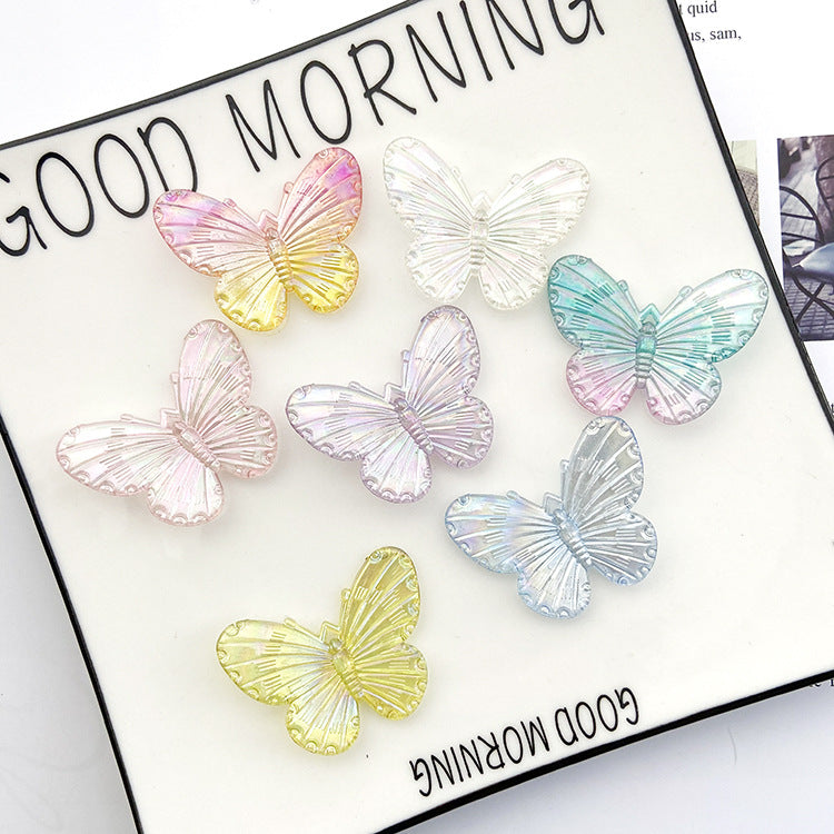 Wholesale AB Plating Butterfly Resin Cream Glue Phone Case Accessories