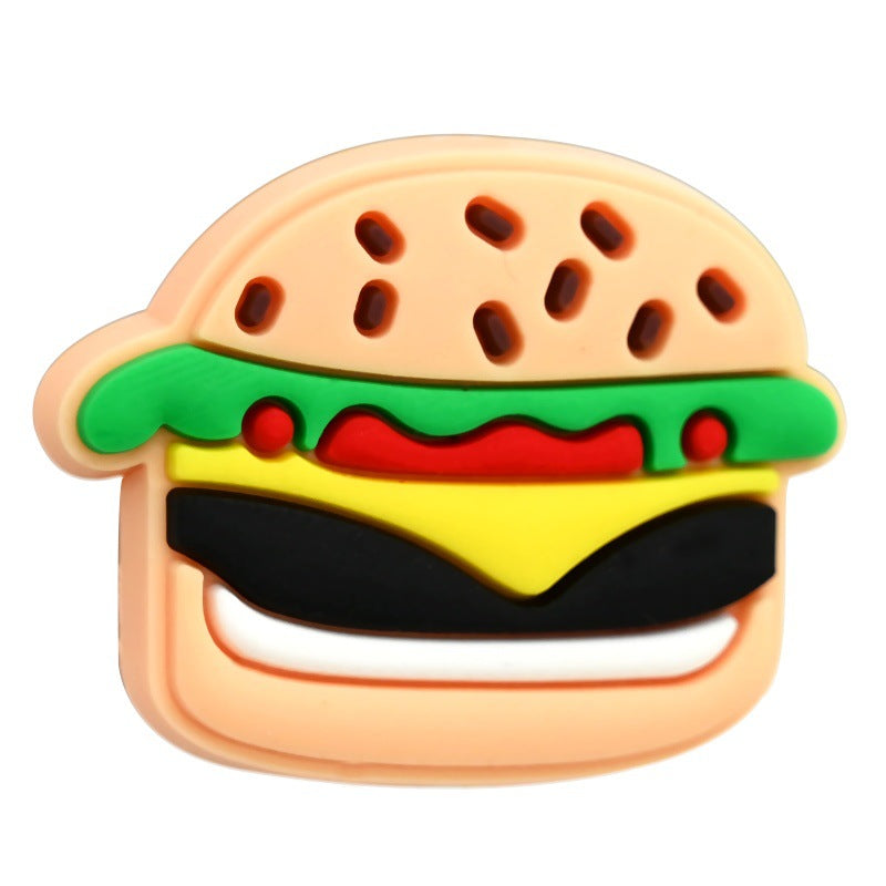 Wholesale  Random 100pcs/pack Cute Cartoon Food Series Beads Focal Beads