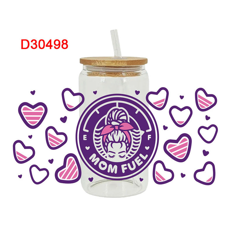 Wholesale Coffee Drinks for  Mother's Day 16oz Cup UV DTF Wraps