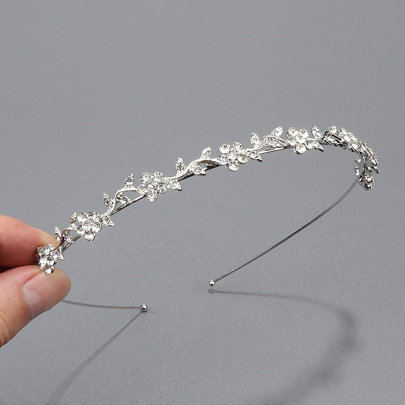 Wholesale Korean style high-end niche leaf flower headband