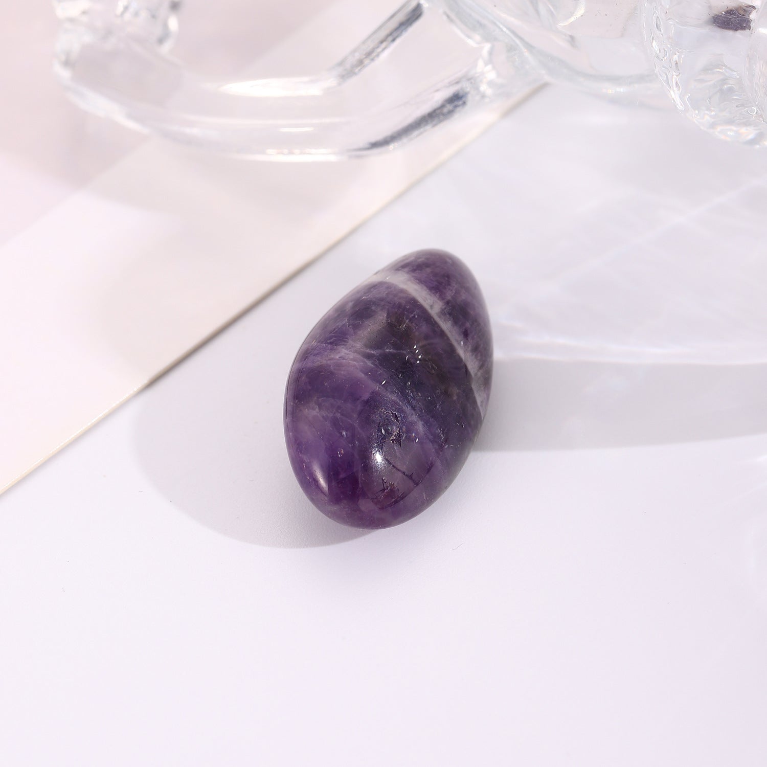 Wholesale  crystal stone net pocket woven metal net pocket necklace bamboo necklace pendant sweater chain adjustment chain