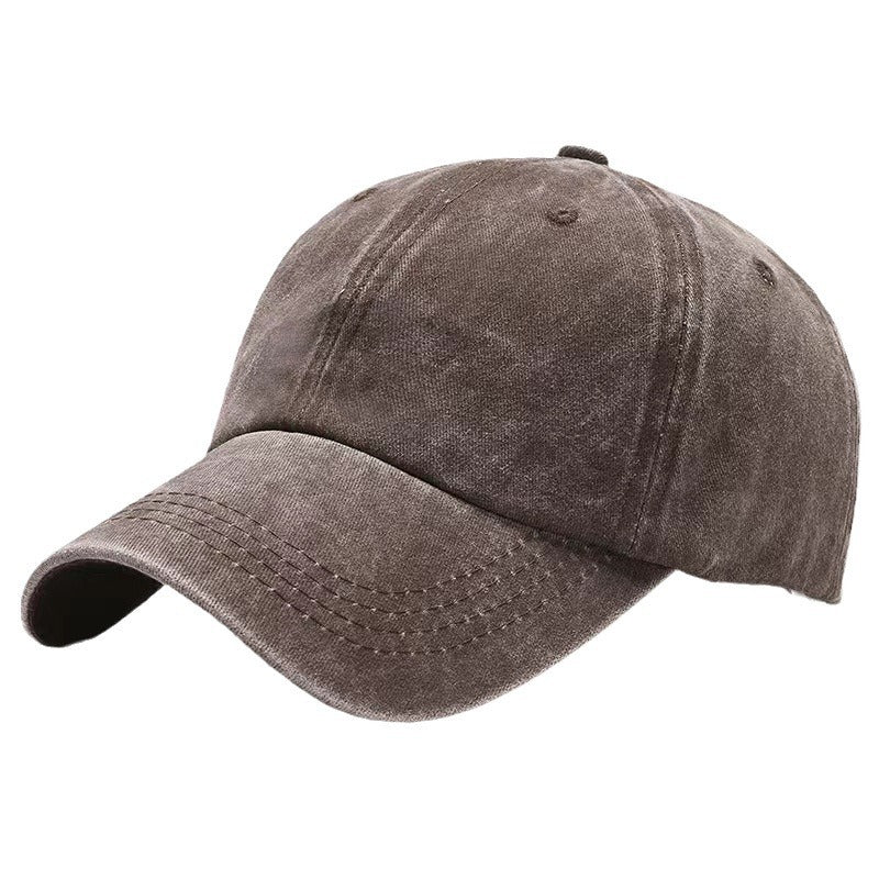 Wholesale washed denim hat old baseball cap men's and women's summer outdoor personality cap