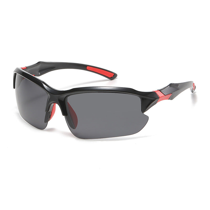 Wholesale PC Large Frame Connected Cycling Sunglasses