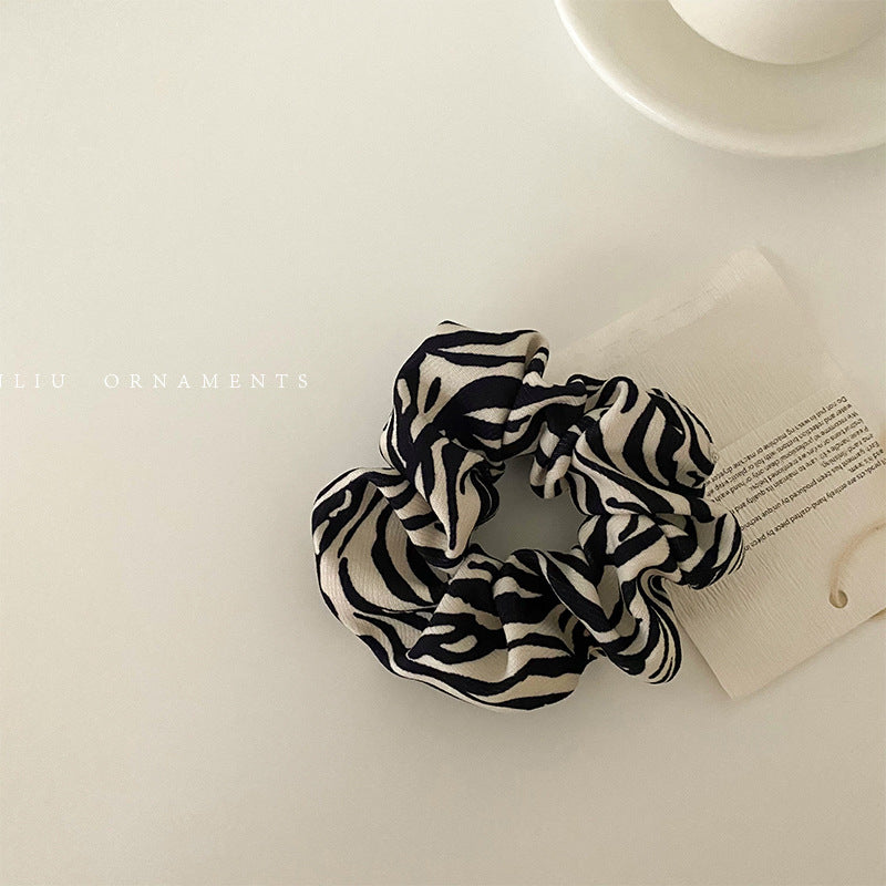 Wholesale Winter Leopard Print Hair Ties
