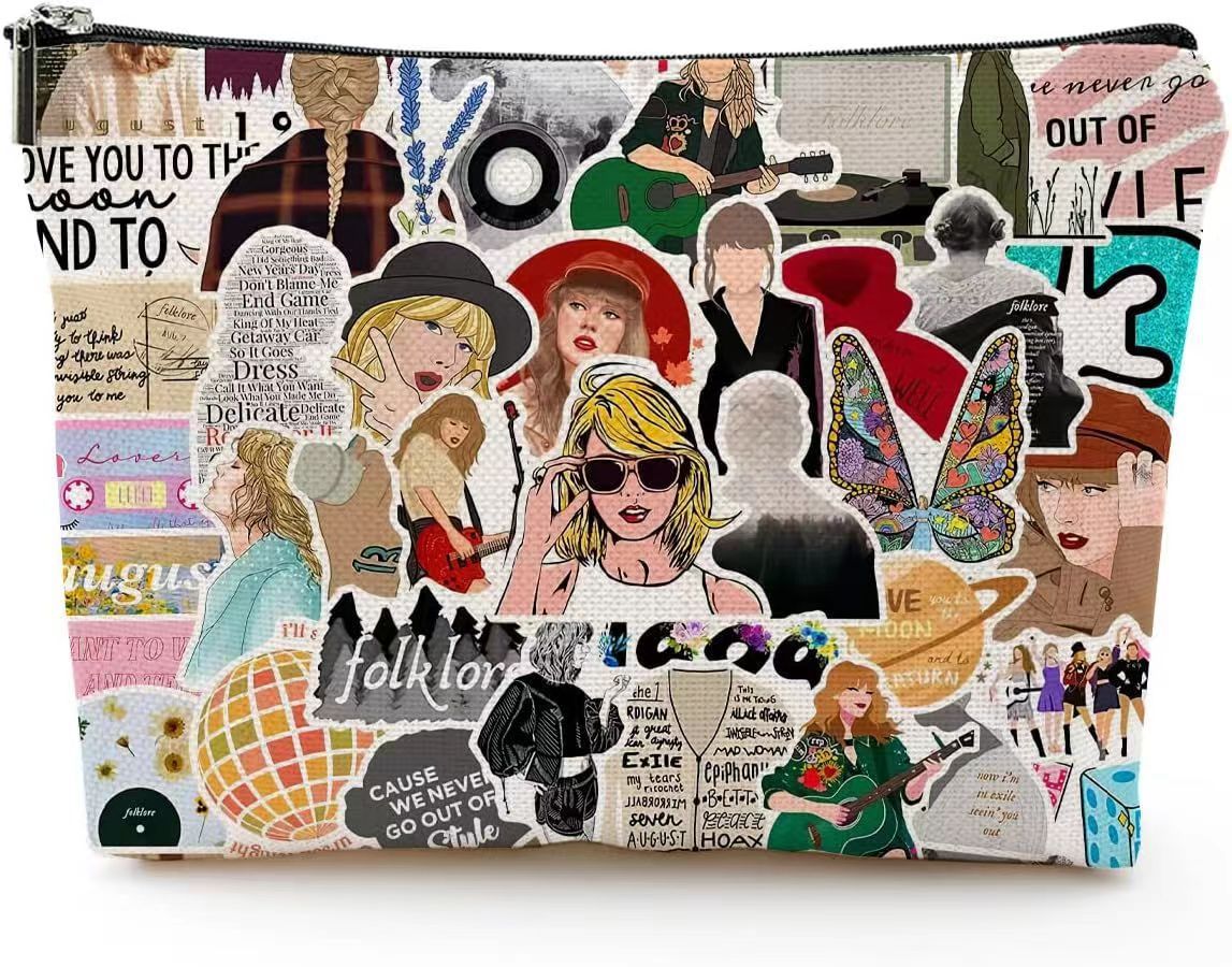 Wholesale Cotton and Linen Nurse Letter Print Storage Waterproof Linen Cosmetic Bag