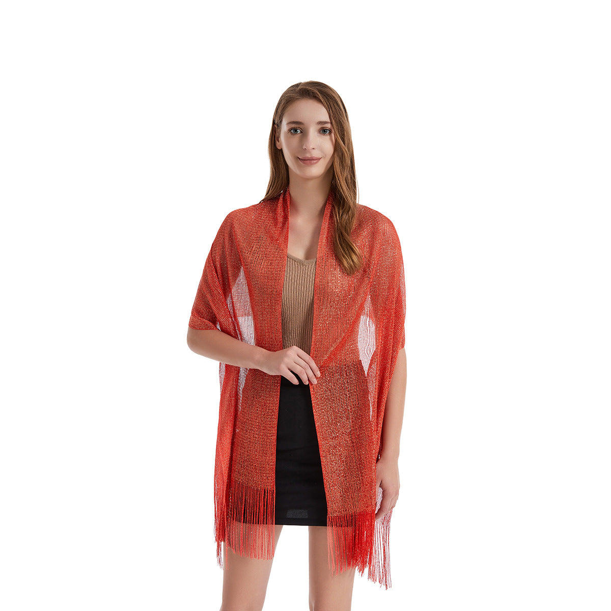 Wholesale Rayon Thin Polyester Multicolor Silk Scarf