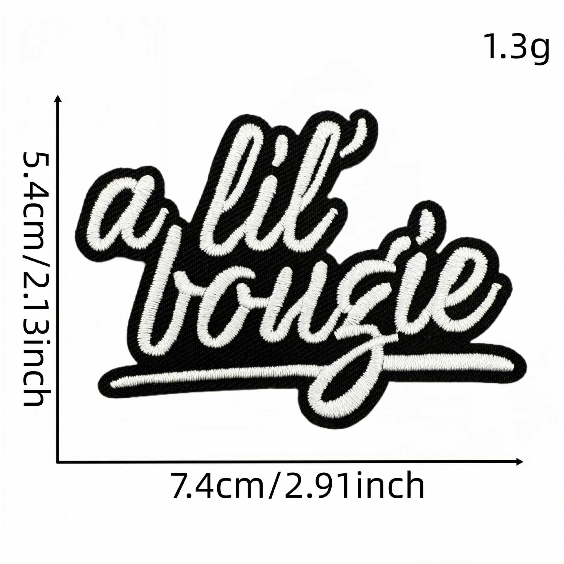 Wholesale Cartoon English Embroidery Cloth Patch