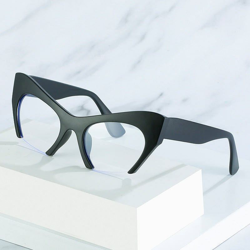 Wholesale Half-frame Cat-eye Glasses