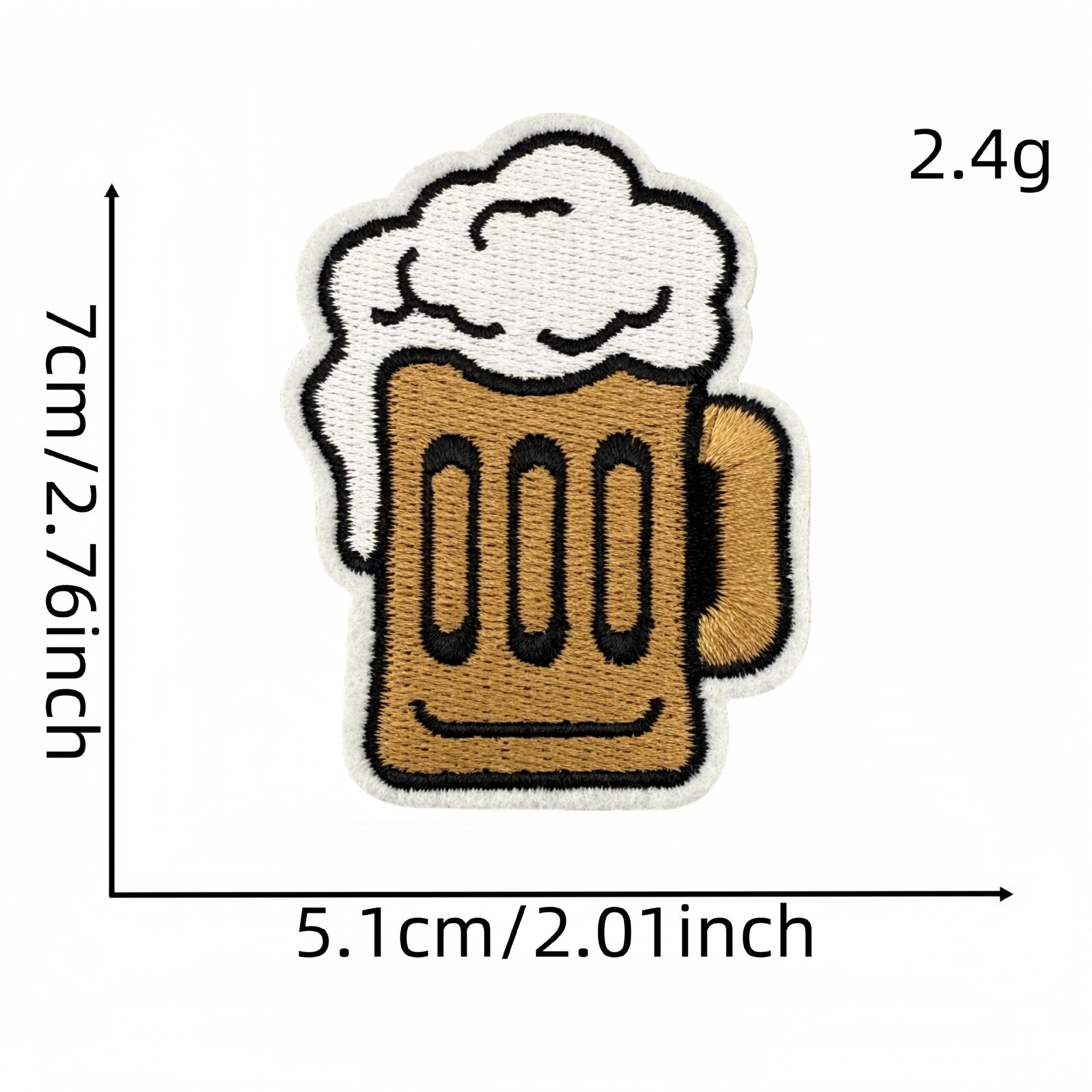 Wholesale Punk style badge brown series skull cartoon ghost