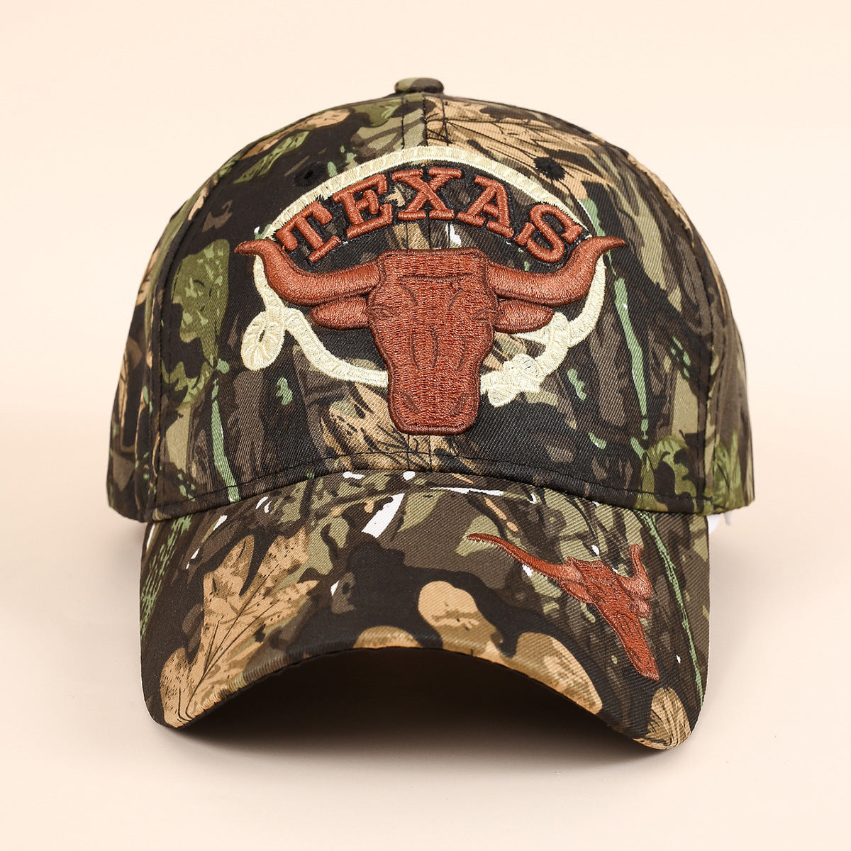 Wholesale Camouflage Polyester Baseball Cap