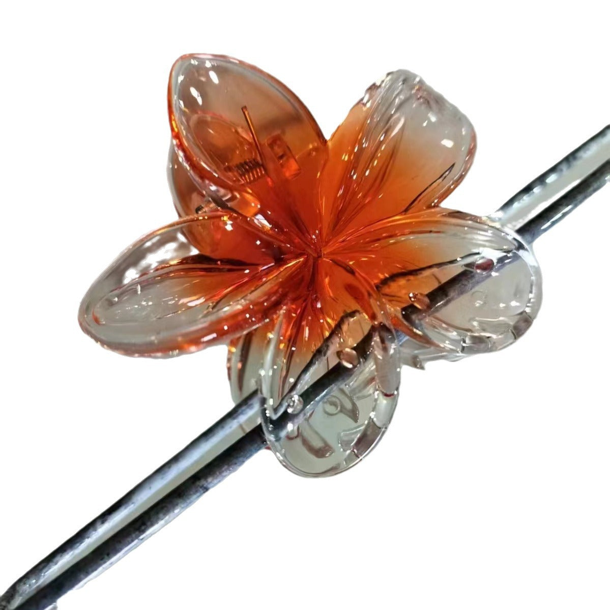 Wholesale Color Egg Flower Hairpin Flower Grab Clip Back Head Shark Clip