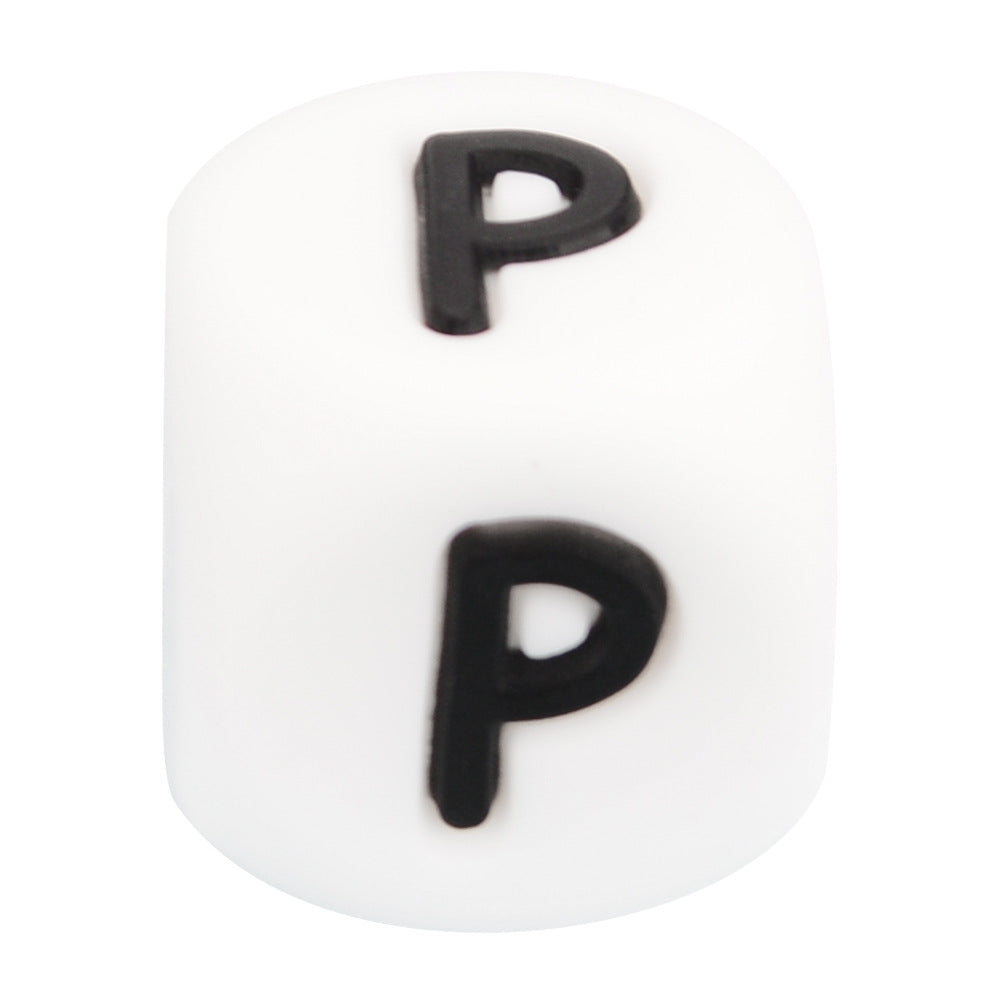 Wholesale Silicone Letters DIY Beads