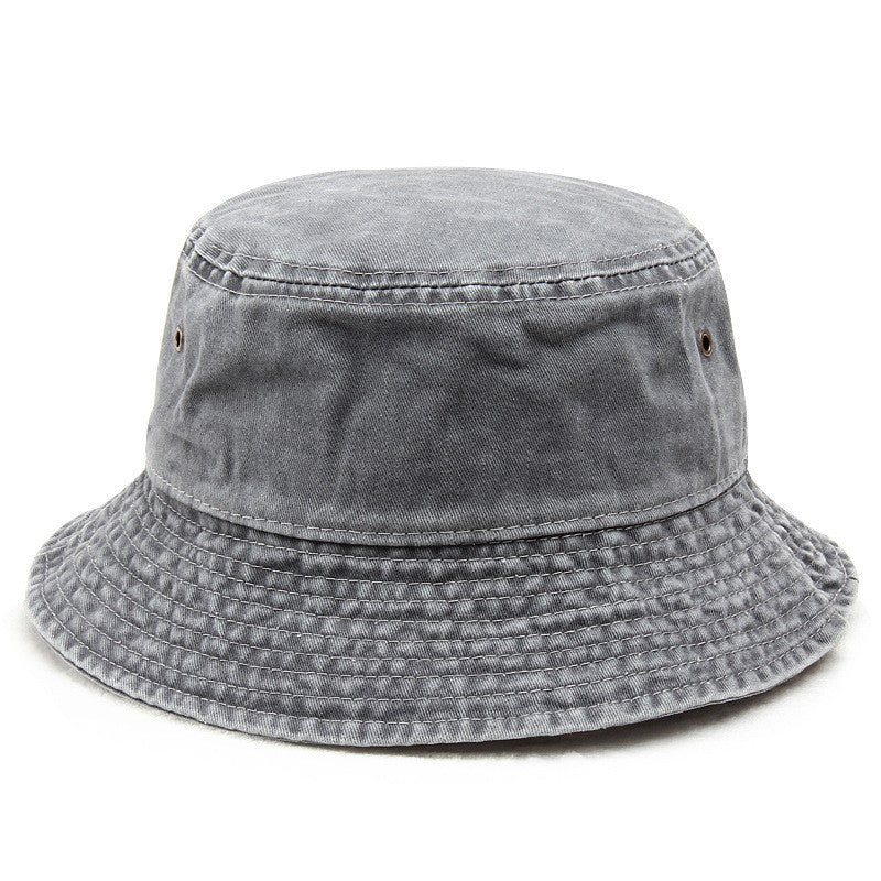 Wholesale Retro Washed Denim Bucket Hat