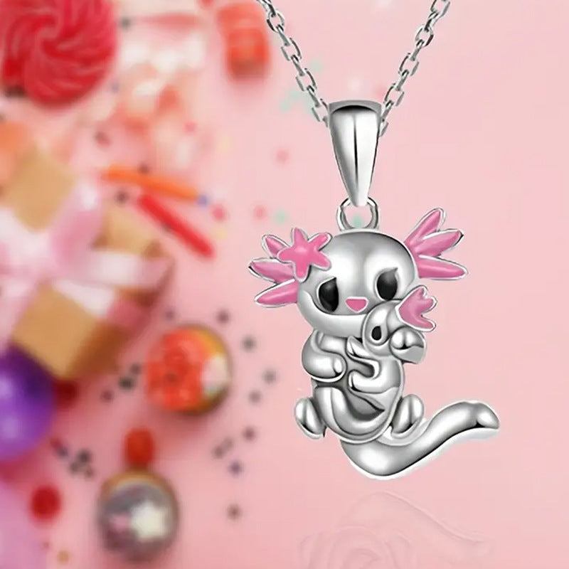 Wholesale Creative cute cartoon animal necklace for women and children