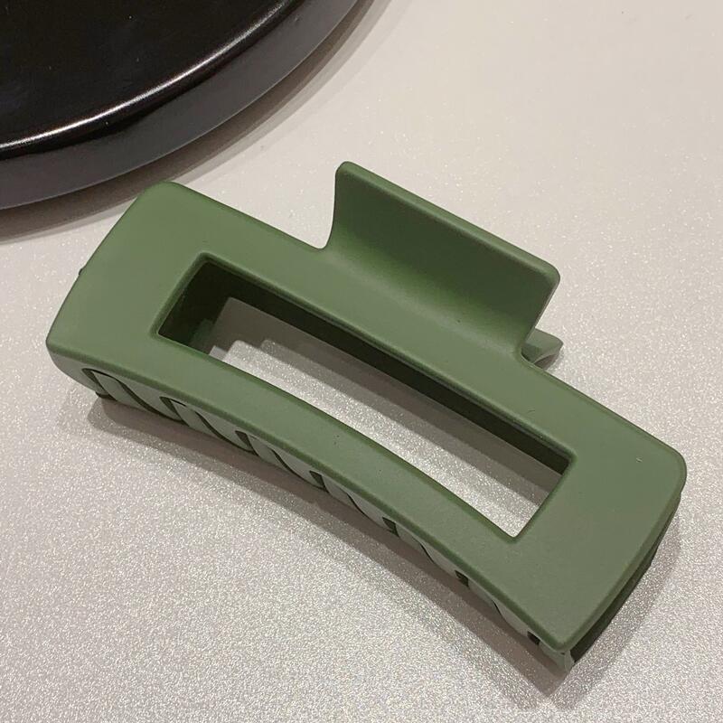 Wholesale Back Head Square Frosted Large Women's Elegant Bath Hair Clip