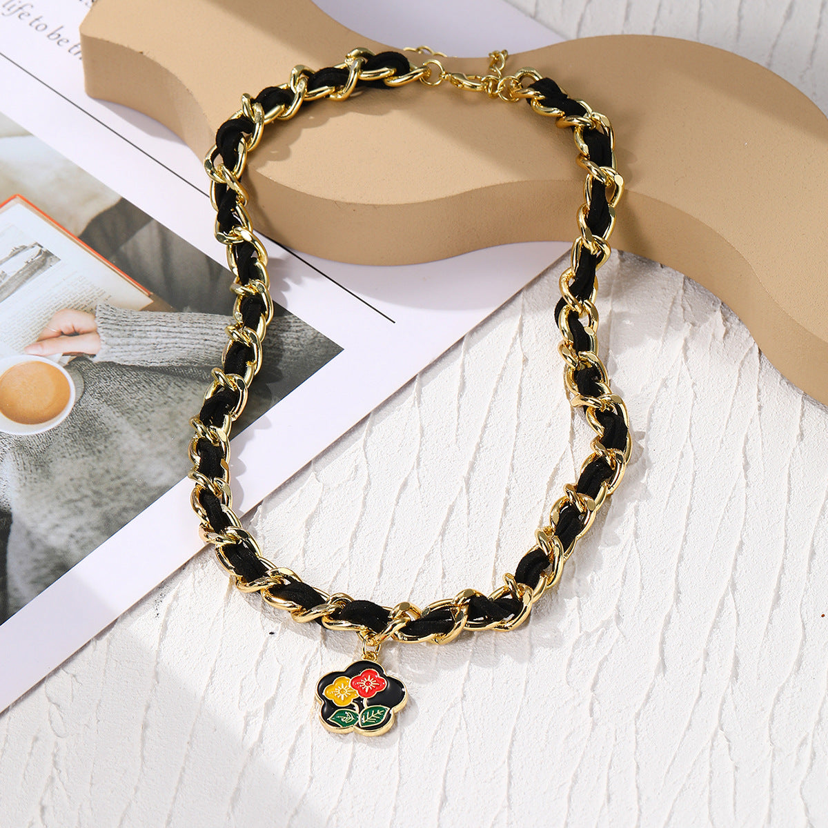 Wholesale Chanel Style Bow Fashion Necklace
