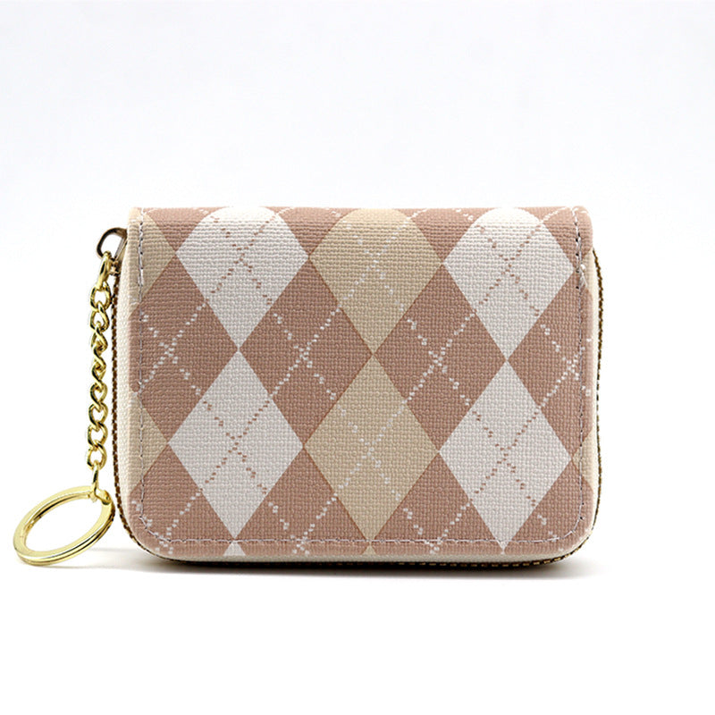 Wholesale Large Capacity Multi Slot Zipper PU Wallet