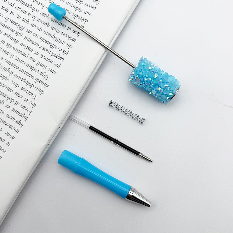 Wholesale Beadable Pens Resin Diamond Sequin DIY Pen