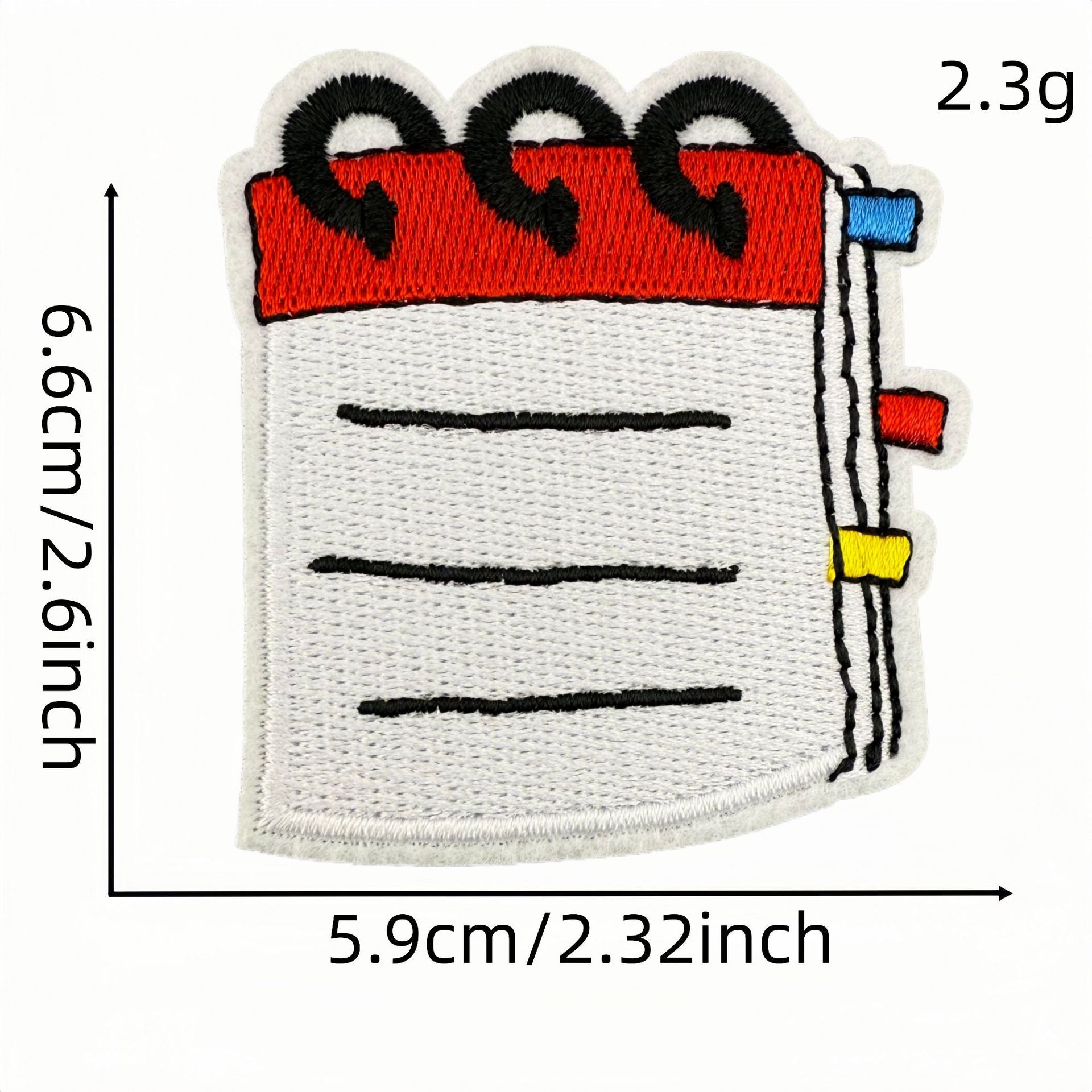 Wholesale Decorative Cartoon School Embroidery Patch Iron On Sewing Applique For DIY Fashion Accent And Gift